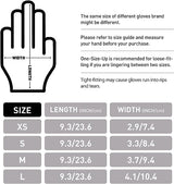 OKIAAS Black Disposable Gloves Large, Vinyl Gloves Disposable Latex Free, 5 mil, 50 Count, for Food Prep, Household Cleaning, Hair Dye, Tattoo OKIAAS