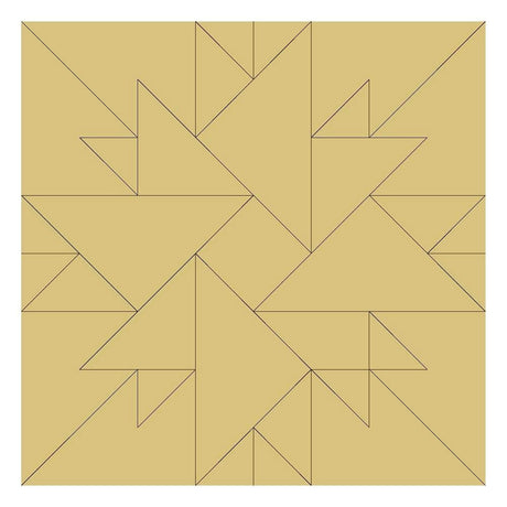 Barn Quilt Square Design by Lines Cutout Unfinished Wood Country Decor Coloring Book Door Hanger Everyday MDF Shape Canvas Style 11 (24") Diverse Woodworking
