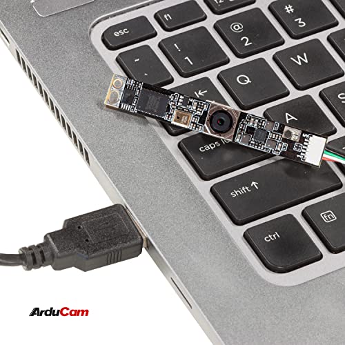 Arducam 8MP Autofocus USB Camera, IMX179 USB 2.0 Lightburn Camera with Microphone, Ultra HD Embedded USB Camera for PC and Raspberry Pi, Compatible Arducam
