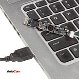 Arducam 8MP Autofocus USB Camera, IMX179 USB 2.0 Lightburn Camera with Microphone, Ultra HD Embedded USB Camera for PC and Raspberry Pi, Compatible Arducam