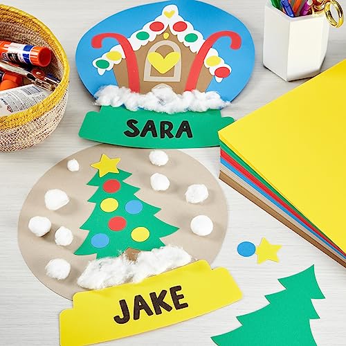 Astrodesigns Crafting Cardstock, 12" x 12", 65 lb/176 gsm, Holidays 6-Color Assortment, 84 Sheets (91781) Astrodesigns