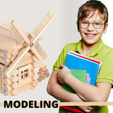 Pack of 4 Dowel Rods 12 Inch Unfinished Wood for Crafting 3/4 Inches Wood Craft Sticks Wooden Dowels for Crafts Bamboo Wood Rod Bamboo Wood Sticks YARRD