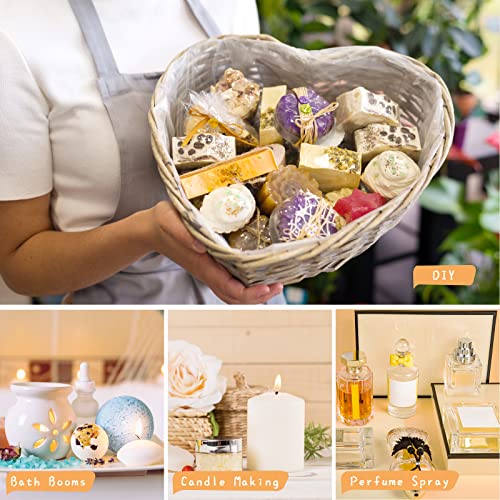 Fruity Essential Oils Set - TOP 14 Fragrance Oil for Diffusers, Candle Making Includes Strawberry, Apple, Pineapple, Cucumber Melon, Cherry, Mango, Aeshory