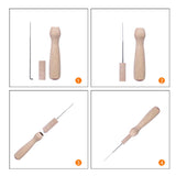 Mayboos Needle Felting Starter Kit,Wool Roving 40 Colors Set, Wool Felt Tools with Instruction Included for Felted Animal Needle Felting Supplies Mayboos