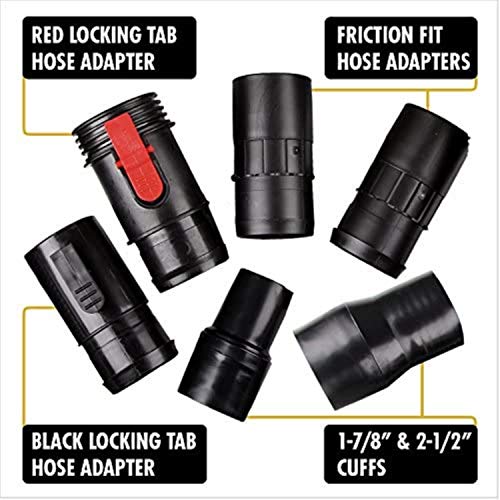 WORKSHOP Wet/Dry Vacs Vacuum Accessories , 1-7/8-Inch x 10-Feet Heavy Duty Contractor WS17823A Wet/Dry Vac Hose for Wet/Dry Shop Vacuums WORKSHOP Wet/Dry Vacs