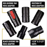 WORKSHOP Wet/Dry Vacs Vacuum Accessories , 1-7/8-Inch x 10-Feet Heavy Duty Contractor WS17823A Wet/Dry Vac Hose for Wet/Dry Shop Vacuums WORKSHOP Wet/Dry Vacs