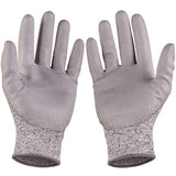 SAFEAT Safety Grip Work Gloves for Men and Women – Protective, Flexible, Cut Resistant, Comfortable PU Coated Palm. Complimentary Ebook Included. SAFEAT