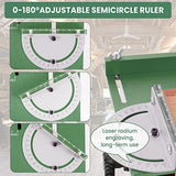 Huanyu Mini Table Saw Upgraded 300W 13000RPM Portable Precision Table Saws Set for DIY Crafts Woodworking 0-180 Angle Cutting Multifunctional 1.14IN Huanyu