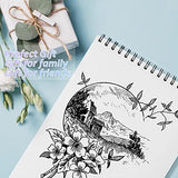 Black Paint Pen Acrylic Marker: 8 Pack 0.7mm black Paint Marker, Paint Markers for Metal, Art, Wood, Black Paper, Plastic, Ceramic, Metallic, Rock AKARUED