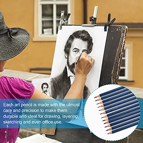 YBLANDEG Drawing and Sketching Colored Pencils Kit 145PCS, Professional Art Supplies Painting Pencils Set, Graphite Charcoal Art Pencils Teens Adults YBLANDEG