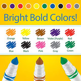 Crayola Broad Line Markers Bulk, 12 Marker Packs with 10 Colors Crayola