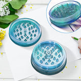 5 PCS Resin Molds Silicone Molds for Epoxy Resin with Large Rolling Tray Mold and Grinder Mold for Grind and Storage DIY Resin Casting FONUNO