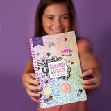 Craft-tastic — Scratch and Sticker Interactive Journal — Activity Book Packed with Fun Quizzes, 550+ Stickers, Creative Doodle Prompts, and More! Craft-tastic