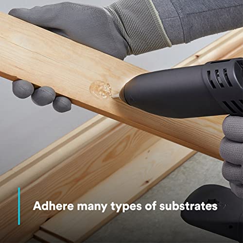 3M Hot Melt Adhesive 3792TCQ Hot Glue, Multi-Purpose, Woodworking, Upholstery, Clear, 5/8 in x 8 in, 11 lb 3M