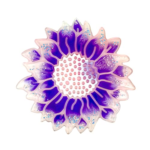 Xidmold Large Sunflower Wall Hanging Resin Mold, Silicone Flower Epoxy Casting Mold for Wall Decor, Wall Art Silicone Mold for Wall Door Home Xidmold