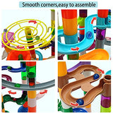 DSHMIXIA Marble Run for Kids Ages 4-8-12 150pcs Sturdy Building Toys Kids Games Marbles Run Track Amazing Fun Boys Girls Gifts (Standard) DSHMIXIA