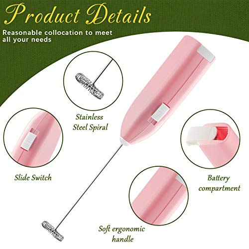 13 Pieces Epoxy Resin Stirrer Handheld Battery Operated Epoxy Mixing Stick  Electric Tumbler Mixer Blender with Stainless Steel for Crafts Tumbler