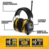 DeWalt DPG15 Industrial Safety Electronic Hearing Muff DEWALT
