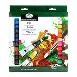 Royal & Langnickel Oil Color Artist Tube Paint, 21ml, 24-Pack Royal & Langnickel