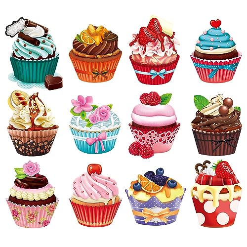 Cra-Z-Art - RoseArt - Mini Shaped - Cupcakes II - 500 Piece Jigsaw Puzzle - WoodArtSupply