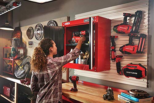 Craftsman Garage Storage, 28-Inch Wide Wall Cabinet (CMST22800RB) Craftsman