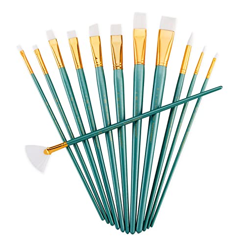 Royal Brush Manufacturing Royal and Langnickel Zip N' Close Brush Set, White Taklon Royal Brush Manufacturing Company