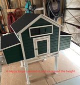 ChickenCoopOutlet Wood Chicken Coop Backyard Hen House 4-8 Chickens with 6 Nesting Box New ChickenCoopOutlet