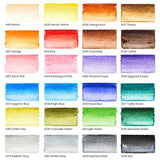 Arteza Watercolor Painting Art Set, Real Brush Pens 24 and Foldable Canvas Paper Bundle, DIY Kit Art Supplies for Artists & Hobby Painters ARTEZA