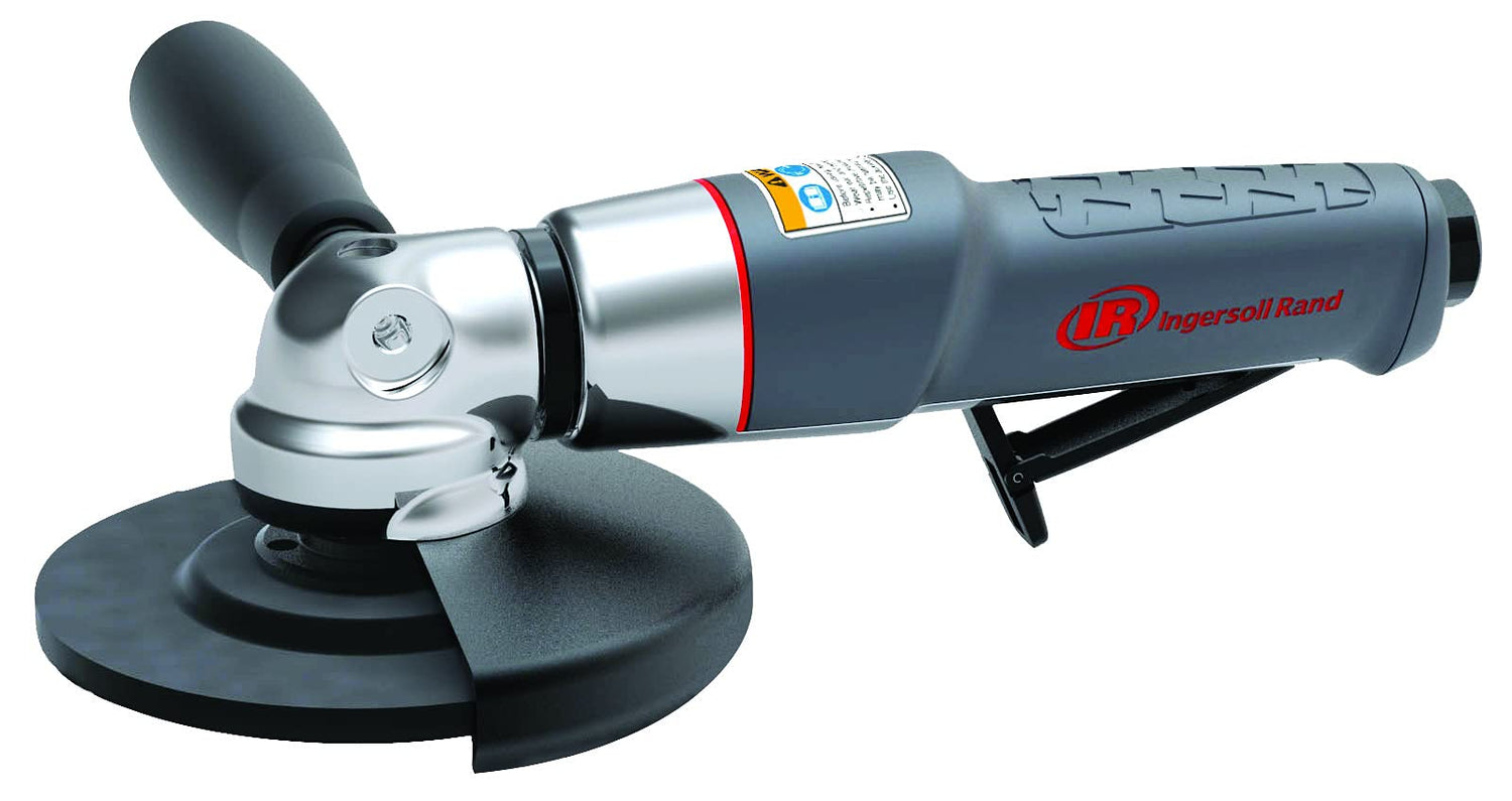 Ingersoll Rand 345MAX 5-Inch Air Angle Grinder,Blue/ Silver Ingersoll Rand