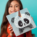 Craft-tastic – String Art – Craft Kit Makes 2 Large String Art Canvases – Pandacorn Edition Craft-tastic