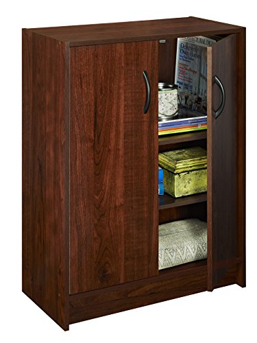 ClosetMaid, Dark Cherry 1307 Stackable 2-Door Organizer ClosetMaid