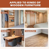 SEISSO Furniture Repair Kit, Wood Floor Repair Kit, Furniture Scratch Repair Wood Fillers, 12 Colors Touch Up for Wood Scratches, Stains, Floors, SEISSO