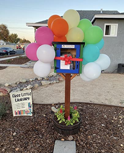 LITTLE FREE LIBRARY® Unfinished Kit with Official Charter Sign and World Map Access Included, Amish Crafted in America, Share Books, Support the LITTLE FREE LIBRARY