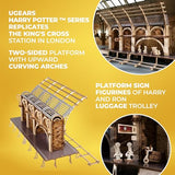 UGEARS Harry Potter Platform 9 ¾ 3D Puzzle - Wooden Model Kits for Adults to Build - Mechanical Wooden Model Kit - Compatible Hogwarts Express Train UGEARS