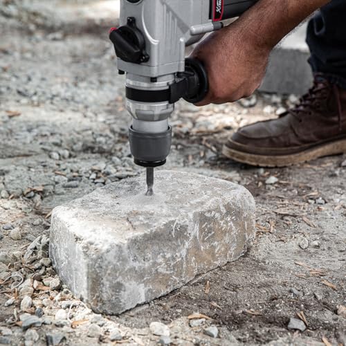 XtremepowerUS 1180W SDS-Plus Electric Rotary Hammer 1-1/4" Combination Rotary Hammer Drilling Chisels & Drill Bits Set with Case XtremepowerUS