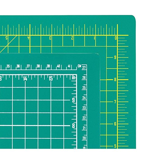 ZERRO Self Healing Cutting Mat Double Sided Durable No-slip 5-Ply 12" x 18" (A3)… ZERRO
