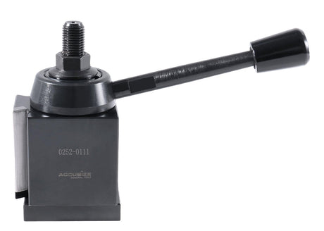 Accusize Industrial Tools 8 Pc AXA Wedge Type Quick Change Tool Post Set for Lathes, Includes 2 Oversize Turning & Facing Holders, Precision Lathe Accusize Industrial Tools