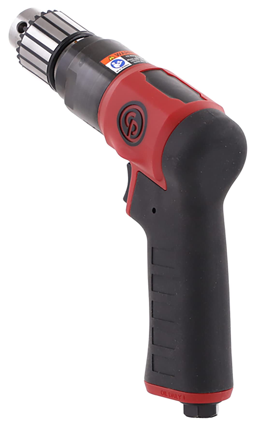 Chicago Pneumatic CP9285C - Air Power Drill, Hand Drill, Power Tools & Home Improvement, 3/8 Inch (10 mm), Keyed Chuck, Pistol Handle, 0.62 HP / 460 - WoodArtSupply