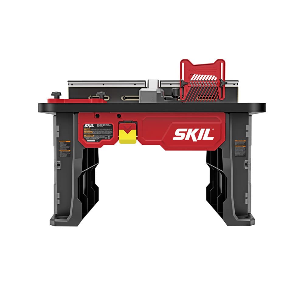 SKIL SRT1039 Benchtop Portable Router Table with Dual Sided Integrated Bit Storage Skil