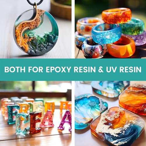 Resiners Epoxy Resin Dye - 20 Colors Resin Pigment Paste, Liquid  Translucent UV Resin Color Concentrated Colorant Set for Candle Making,  Soap Making