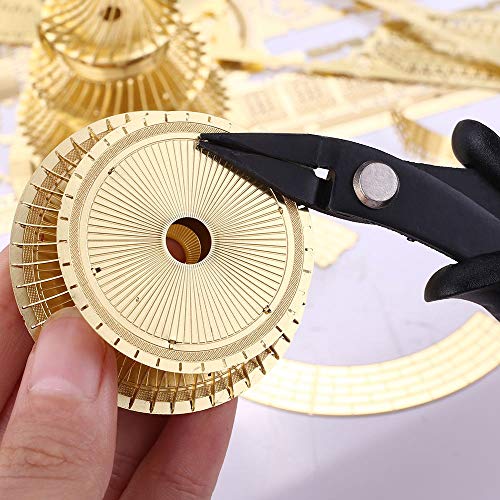 Piececool 3D Metal Model Kits Tools Set, 2Pcs Mini Flat Nose Plier Nipper DIY Tool for 3D Metal Puzzle Model Kit Jigsaw Assembling Piececool