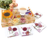 Resin Tray Molds Silicone, 13.5" Large Deep Rectangle Molds for Resin with 4pcs Coasters Mold, Epoxy Resin Casting Molds for DIY Flowers Preservation XXKJSZJQ