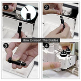 Hadwoer Cutting Blades Compatible with Explore Air/Air 2/Explore Air 3, 10PCS Premium Fine Point Blade Compatible with Maker/Maker 3 Cutting Machines Hadwoer