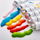 KINGART Studio Acrylic Paint, 12ml (.4oz), Set of 18 Colors KINGART