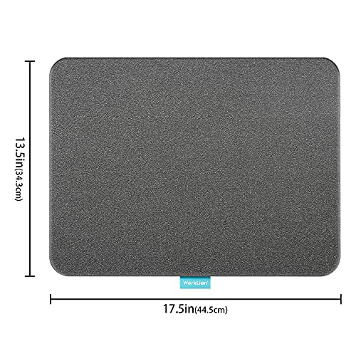 WORKLION Heat Press Mat 13"x17": Large Size Protective Resistant Fireproof Materials Heating Mat for Cricut Easypress/Easypress 2 in Vinyl HTV WORKLION