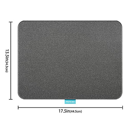 WORKLION Heat Press Mat 13"x17": Large Size Protective Resistant Fireproof Materials Heating Mat for Cricut Easypress/Easypress 2 in Vinyl HTV - WoodArtSupply