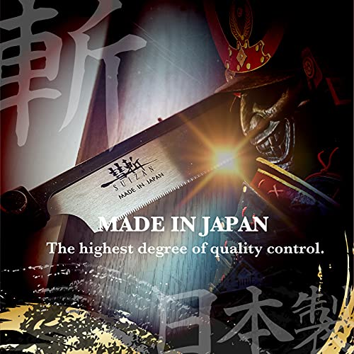SUIZAN Japanese Pull Saw Hand Saw 7 Inch Dozuki Dovetail Saw Tenon Saw for Cross Cut Rip Cut Angle Cut Woodworking tools Gifts SUIZAN