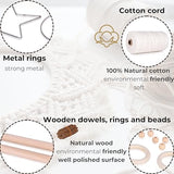 MIGO Creates Macrame Kits for Adults Beginners with 112 Macrame Supplies and 5 Projects Book: This DIY Macrame Kit Includes 165 Yards Macrame Cord MIGO Creates