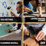 Rubber Mallet Hammer Wood Tools Woodworking - 24 Oz Camping Hammer Handle Soft Blow Mallet Hammer Rubber - Small Hammers For Crafts Tent Stake Hammer LEGLO