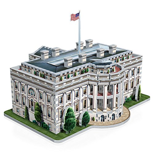 WREBBIT 3D The White House - 3D Jigsaw Puzzle (490 pieces) (W3D-1007) - WoodArtSupply